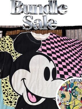 SEE DESCRIPTION: Graphic Tees and Victoria Secrets Pink Tees